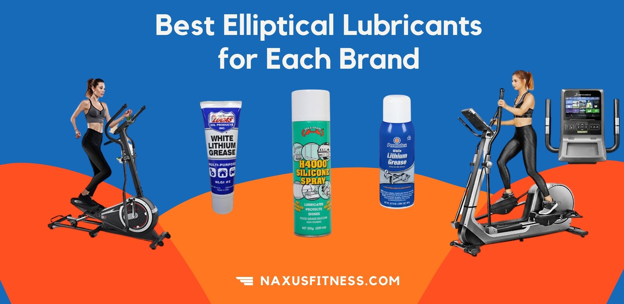 Best Elliptical Lubricant for each brand