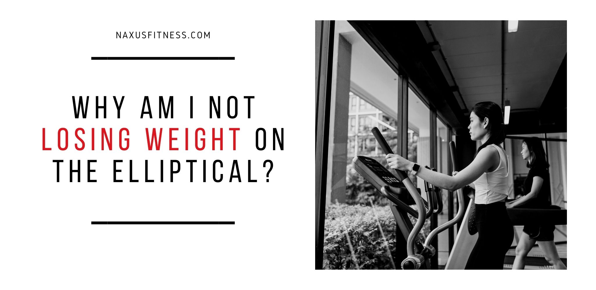 Why am I not losing weight on the elliptical?